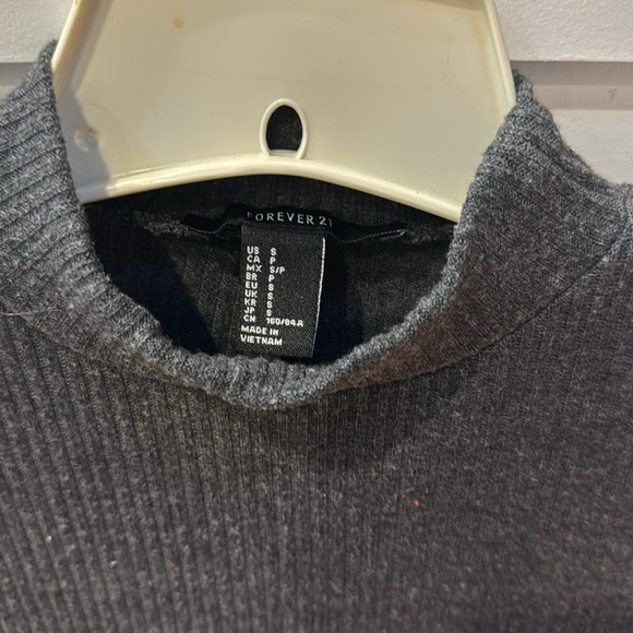 Forever 21 Ribbed mock turtleneck mini dress - Picture 2 of 3